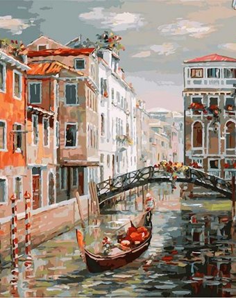 Белоснежка Картина по номерам Венеция. Канал Сан Джованни Латерано 125-AB