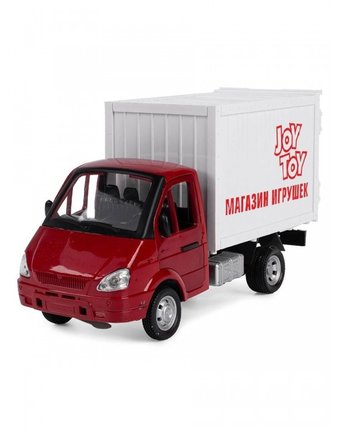 Миниатюра фотографии Play smart serinity toys машинка со звуком и светом грузовой фургон магазин игрушек