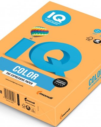 IQ Бумага цветная Неон А3 500 листов