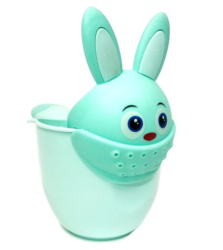 Ковш LaLa-Kids лейка детский для купания Зайчик, 1 мл