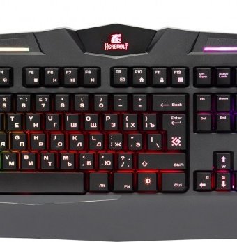 Defender Клавиатура игровая с подсветкой Werewolf GK-120DL