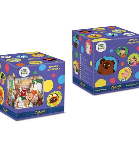 кружка Priority Малыш и Карлсон, 200 мл