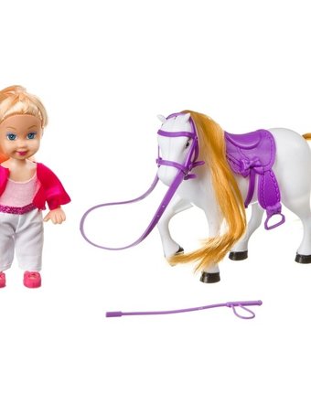Миниатюра фотографии Bondibon игровой набор oly кукла с лошадкой