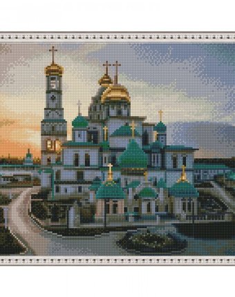 Molly Картина мозаика Новоиерусалимский монастырь 40х50 см
