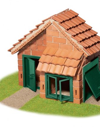 Миниатюра фотографии Teifoc строительный набор дом с черепичной крышей 200 деталей
