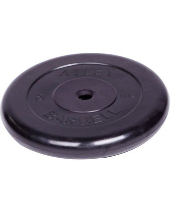 Миниатюра фотографии Mb bardell диск обрезиненный atlet d 26 мм 5 кг