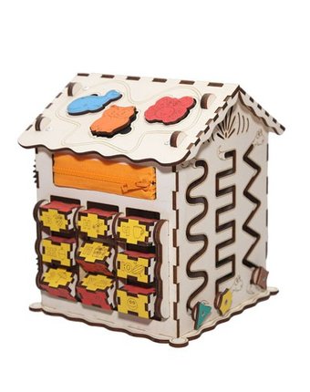 Миниатюра фотографии Деревянная игрушка mylandtoys домик без электрики №20