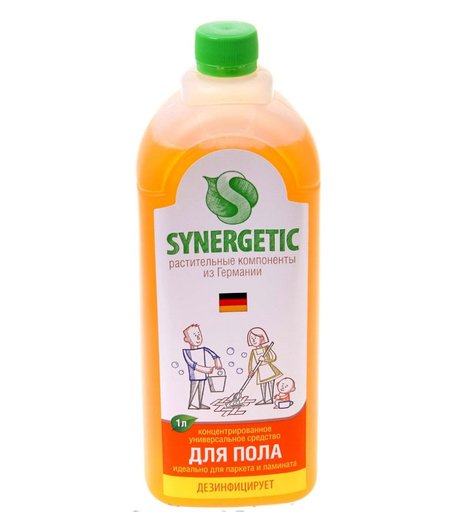 Средство для пола Synergetic Универсальное моющее, 1 л