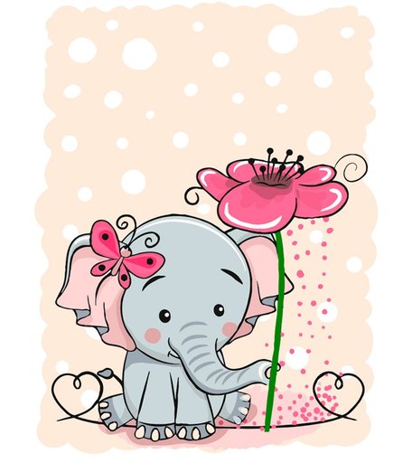 Набор для раскрашивания по номерам ФРЕЯ Цветочек для мамы