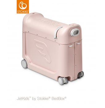 Миниатюра фотографии Чемодан-трансформер stokke jetkids bedbox, pink lemonade, розовый