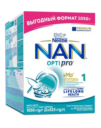 Смесь для роста Nan Opti pro С 0 месяцев, 1050 шт