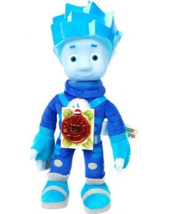 Миниатюра фотографии Интерактивная мягкая игрушка мульти-пульти нолик фиксики 24 см цвет: голубой