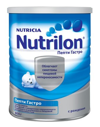 Миниатюра фотографии Смесь молочная nutrilon «пепти гастро», 800 г