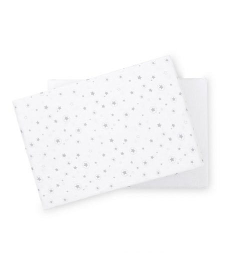Простыни Mothercare для корзины, 75х28 см, 2 шт., серый