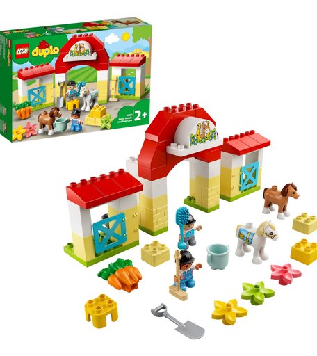 Конструктор LEGO DUPLO 10951 Конюшня для лошади и пони