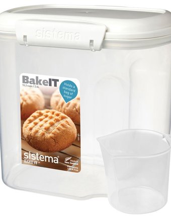 Миниатюра фотографии Sistema bake-it контейнер с чашкой 2,4 л