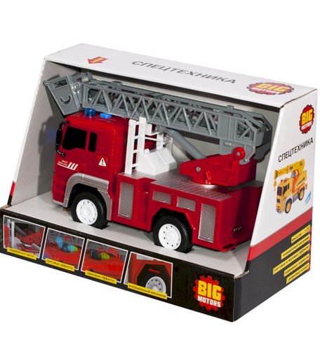Игрушка Big Motors Пожарная машинка