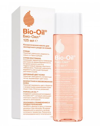 Миниатюра фотографии Bio-oil масло косметическое от шрамов растяжек неровного тона 125 мл