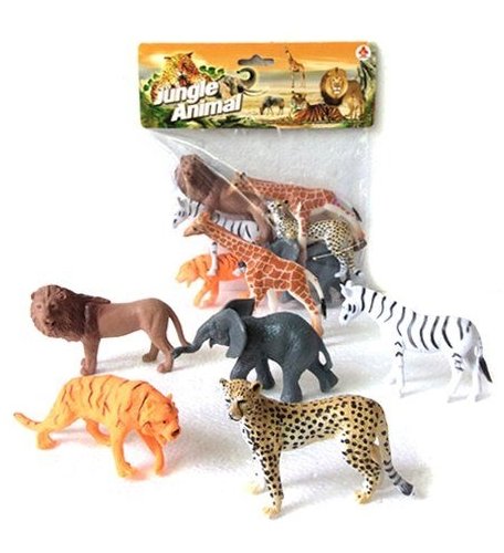 Игровой набор Наша Игрушка Jungle animal 6 шт 8 см