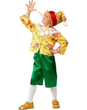 Миниатюра фотографии Jeanees карнавальный костюм буратино сказочный