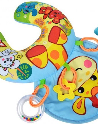 Миниатюра фотографии Развивающая игрушка жирафики игровой центр-подушка жирафик и друзья