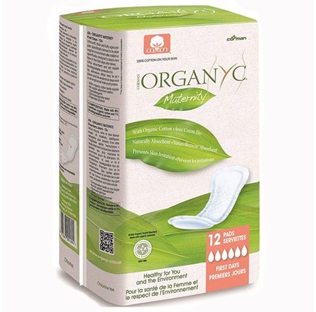 Organyc Прокладки для рожениц для первых дней 12 шт.