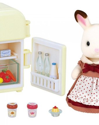 Sylvanian Families Игровой набор Мама кролик и холодильник