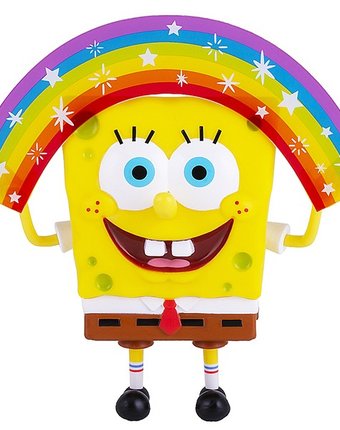 SpongeBов Игрушка Спанч Боб радужный 20 см