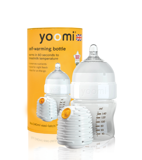 Бутылочка YOOMI с нагревателем, с рождения, 140 мл