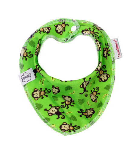 Слюнявчик ImseVimse Bandana Monkey, с рождения, 20 х 10 см
