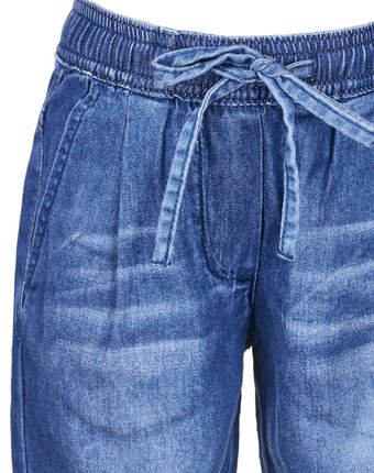 Миниатюра фотографии Кюлоты из тонкой вареной джинсы gulliver