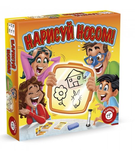 Piatnik Настольная игра Нарисуй носом
