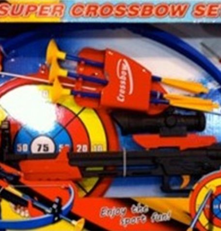 Toy Target Набор игрушечный Арбалет со стрелами