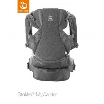 Рюкзак-переноска Stokke MyCarrier 3 в 1 Marina Mesh Grey Mesh, серый