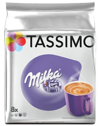 Миниатюра фотографии Jacobs какао в капсулах milka для машины tassimo 8 шт.