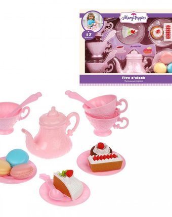 Миниатюра фотографии Mary poppins игровой набор кафе (17 предметов)