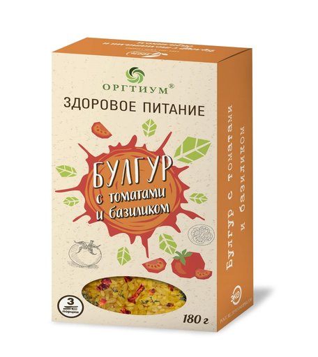 Оргтиум Готовые смеси. Вторые блюда Крупа диетическая, 180
