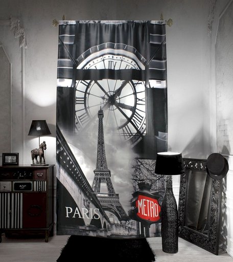 Штора Amore Mio портьера, блэкаут, 145 х 270 см