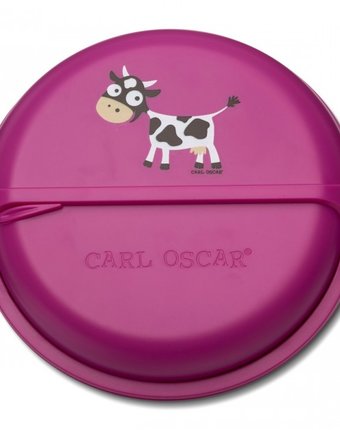 Миниатюра фотографии Carl oscar ланч-бокс для перекусов snackdis cow