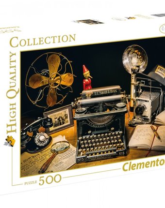 Миниатюра фотографии Clementoni пазл классика рио-де-жанейро пишущая машинка (500 элементов)