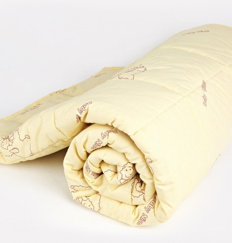 Одеяло Baby Nice (ОТК) стеганое, овечья шерсть хлопок 105х140 см