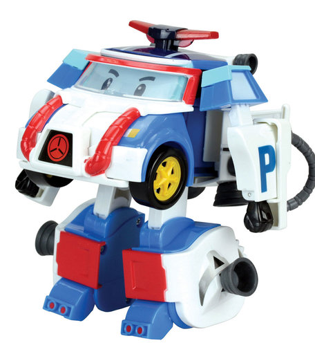 Поли трансформер Robocar Poli 10 см + костюм астронавта
