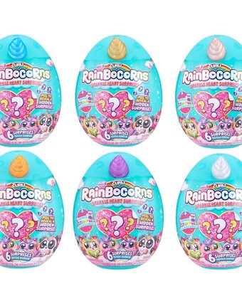 Миниатюра фотографии Плюшевая мини-игрушка zuru rainbocorns сюрприз в яйце, с аксессуарами