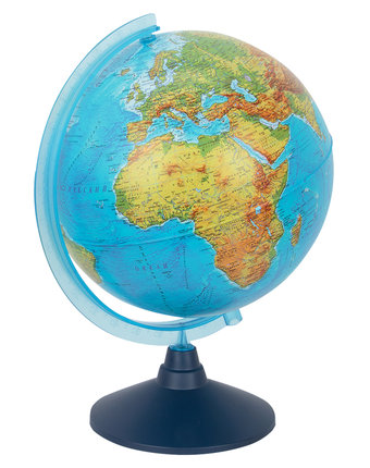 Миниатюра фотографии Глобус globen физический классик евро 250 мм