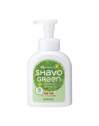 Shavo Green Жидкое пенящееся мыло для рук foam Soap 0.5 л