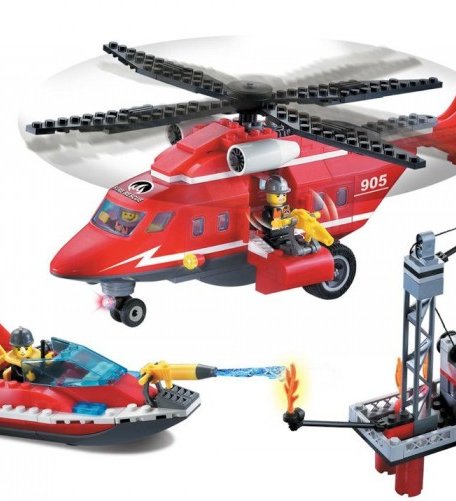 Конструктор Enlighten Brick Fire Rescue 905 (404 элемента)