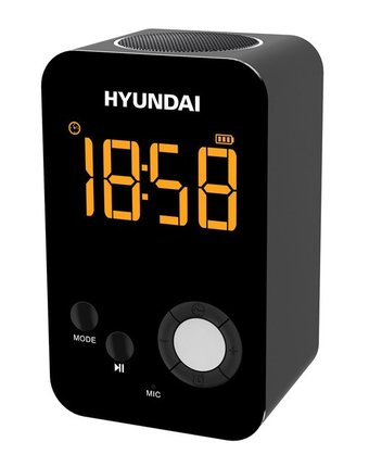 Миниатюра фотографии Часы hyundai радиобудильник h-rcl300