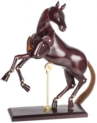Миниатюра фотографии Brauberg art classic манекен художественный лошадь 30 см