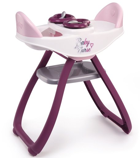 Стульчик для кормления кукол-двойняшек Baby Nurse Smoby