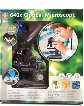 Миниатюра фотографии Микроскоп edu-toys